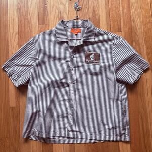 Negative Space New Frontier Men’s Button Up Shirt Size M Box Fit Cowboy Western